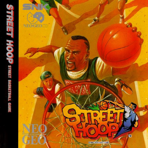 Street Hoop box art for Neo Geo CD